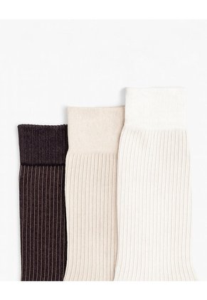 Medias Hombre Largas Pack X3 Surtido