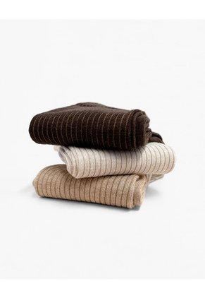 Medias Hombre Largas Pack X3 Surtido
