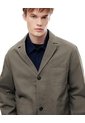 Blazer Regular Algodón Verde Hombre Cafe de Gef