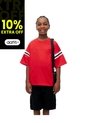 Camiseta Regular Algodón Roja Niño Rojo de Gef