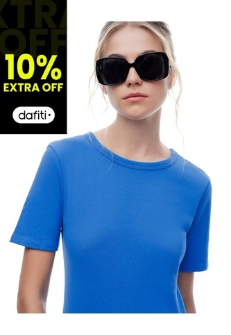 Camiseta Ted Manga Corta Azul Azul Gef