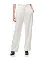 Pantalón Tiro Alto Liviano Blanco Mujer Blanco de Gef