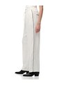 Pantalón Tiro Alto Liviano Blanco Mujer Blanco de Gef