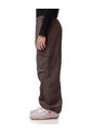 Jogger Cargo Tiro Medio Café Niña Cafe de Gef