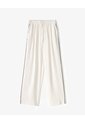 Pantalón Tiro Alto Liviano Blanco Mujer Blanco de Gef