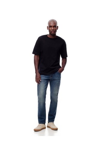 Jean Straight índigo Medio Hombre Azul Oscuro Gef