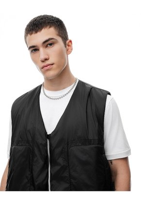 Chaleco Parachute Negro Hombre Negro