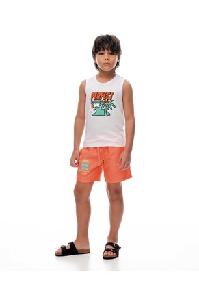 Short Pantaloneta Coral Niño Coral