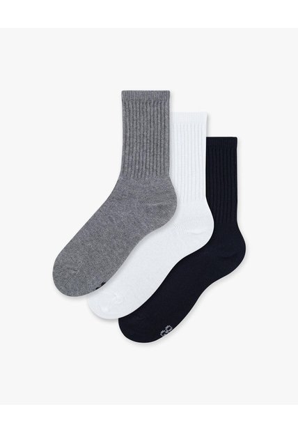Medias Niño Tobillera Algodón Pack X3 Surtido Multicolor