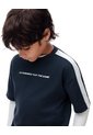 Camiseta Regular Azul Niño Azul de Gef