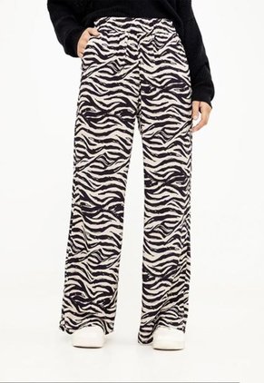 Pantalón Negro-Marfil GEF Lilenis