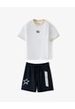 Conjunto Camiseta + Bermuda Surtido Niño Azul de Gef