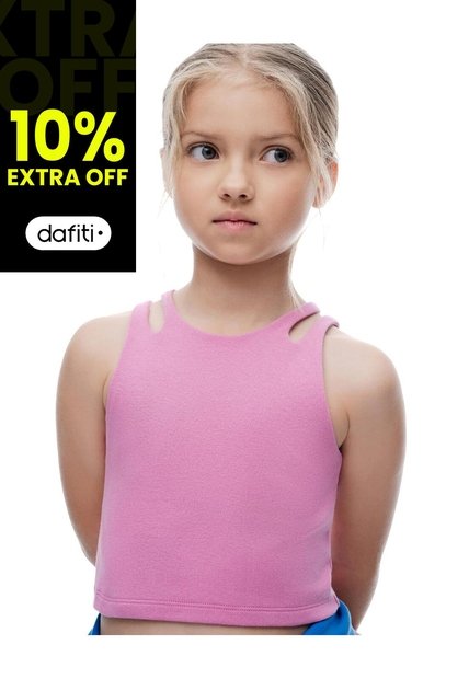 Camiseta Ted Rosada Niña Rosa