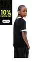 Camiseta Regular Manga Corta Negra Niño Negro de Gef