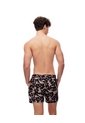 Pantaloneta De Baño Estampada Hombre Marron de Gef