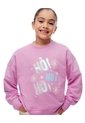 Buzo Regular Algodón Estampado Navidad Niña Rosa de Gef