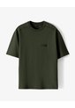 Camiseta Regular Algodón Verde Hombre Verde de Gef