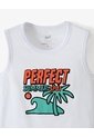 Camiseta Regular Blanca Niño Blanco de Gef