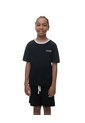 Camiseta Regular Manga Corta Negra Niño Negro de Gef