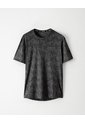 Camiseta Deportiva Control Humedad Estampada Hombre Gris de Gef