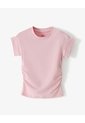 Camiseta Regular Rosada Niña Rosa de Gef