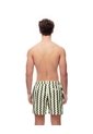 Pantaloneta De Baño Rayas Hombre Marron de Gef