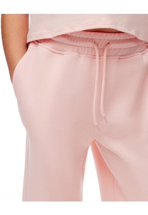 Pantalón Tiro Medio Holgado Rosado Niña Rosa