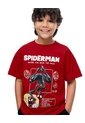 Camiseta Regular Spiderman Roja Niño Rojo de Gef