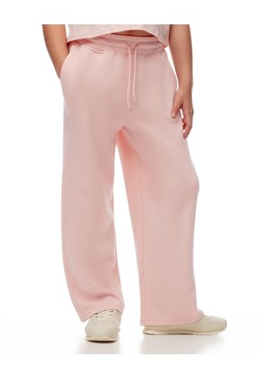 Pantalón Tiro Medio Holgado Rosado Niña Rosa