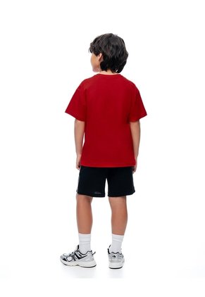 Camiseta Regular Spiderman Roja Niño Rojo