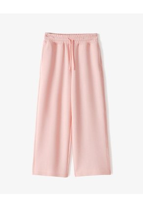 Pantalón Tiro Medio Holgado Rosado Niña Rosa