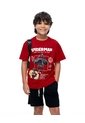 Camiseta Regular Spiderman Roja Niño Rojo de Gef