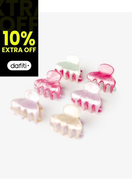 Set Pinzas Para El Cabello X6unds Surtido Niña