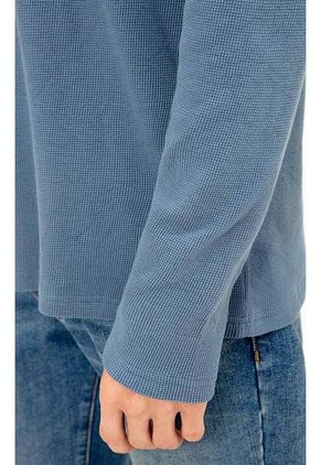 Camiseta Manga Larga Azul Gef Metropoli