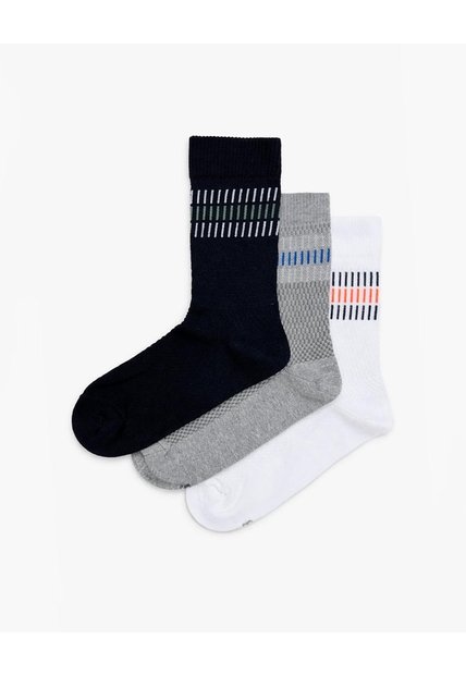 3 Pares De Medias Cortas Surtido Hombre