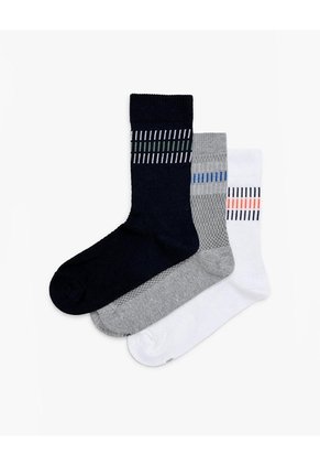 3 Pares De Medias Cortas Surtido Hombre