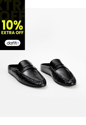Zapatos Loafer Negro Mujer Negro Gef