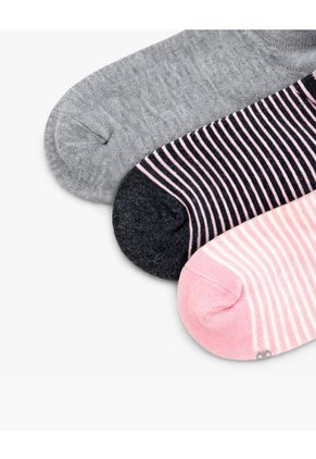 3 Pares De Medias Tobilleras Surtido Mujer