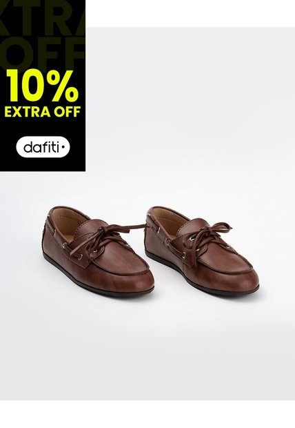 Zapatos Loafer Café Mujer Cafe