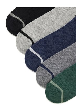 5 Pares De Medias Tobilleras Surtido Hombre