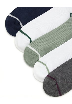 5 Pares De Medias Cortas Surtido Hombre