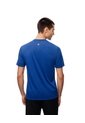 Camiseta Deportiva Control Humedad Azul Hombre Azul de Gef