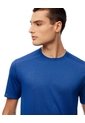 Camiseta Deportiva Control Humedad Azul Hombre Azul de Gef