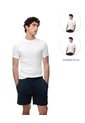 Camiseta Slim Algodón X2unds Blanca Hombre Blanco de Gef