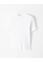 Camiseta Slim Algodón X2unds Blanca Hombre Blanco de Gef