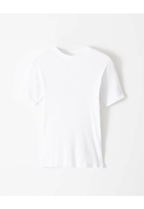 Camiseta Slim Algodón X2unds Blanca Hombre Blanco