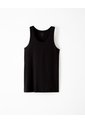 3 Camisetas Slim Negra Hombre Negro de Gef