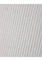 Camiseta Esqueleto Slim Rib Algodón Blanca Mujer Blanco de Gef