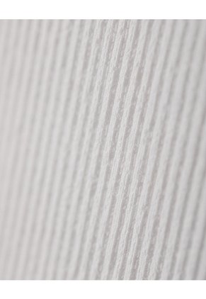 Camiseta Esqueleto Slim Rib Algodón Blanca Mujer Blanco