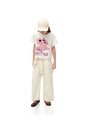 Camiseta Regular Algodón Pink Panther Blanca Niña Blanco de Gef